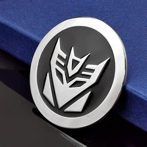 Transformers 3D Car Stickers Decepticon Emblem Tail Badge Emblem Decal