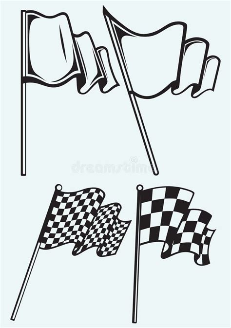 Checkered Flags Stock Illustrations Checkered Flags Stock