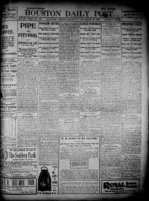 The Houston Daily Post (Houston, Tex.), Vol. 14, No. 252, Ed. 1