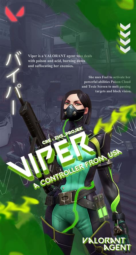 Valorant Valorant Agent Viper Viper Valorant Walpaper Hd