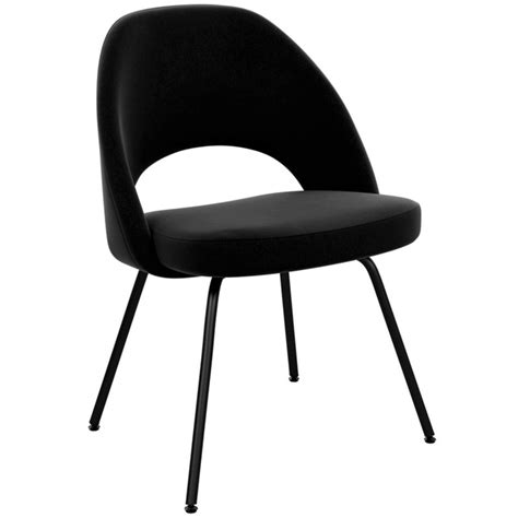 Knoll Saarinen Conference Chair Dark Grey Black Pre Used Design