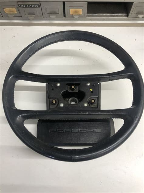 Porsche 911 Steering Wheel 4 Spoke Black Leather - Pelican Parts Forums