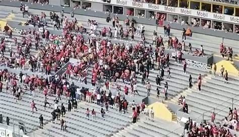 Violencia En El Estadio Jalisco Previo Y Durante Al Atlas Vs Chivas