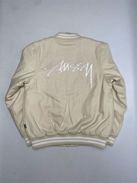 Stussy × Varsity Jacket Varsity jackets Stüssy | Grailed