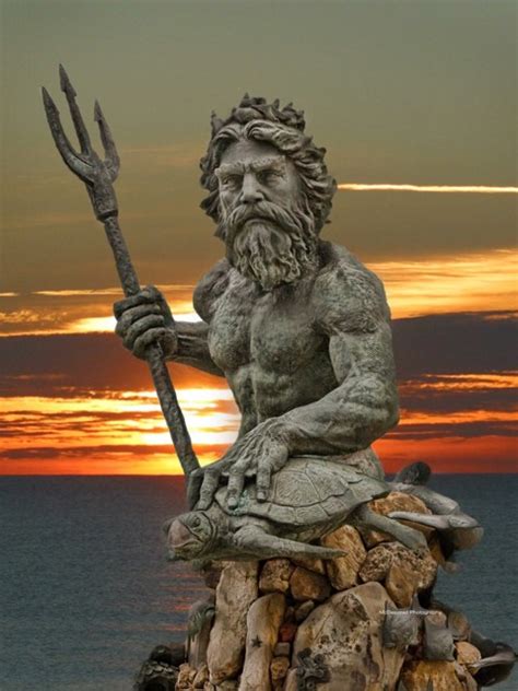 King Neptune Statue In Va Beach