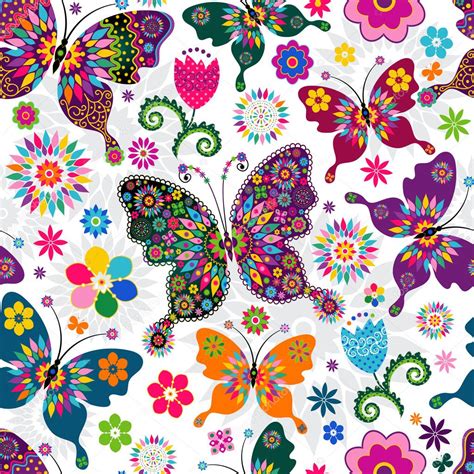 Seamless Spring Pattern Stock Vector Image By OlgaDrozd 24959097