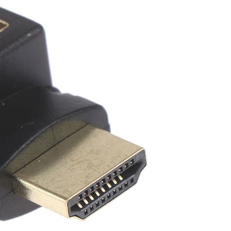 Huan 270องศา Hdmi อะแดปเตอร์ชายกับหญิง L Type สนับสนุนช่องสัญญาณกลับเสียง Th