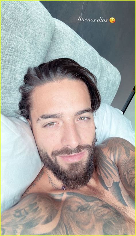 Maluma Breaks The Internet With Nsfw Nearly Naked Thirst Trap Checks