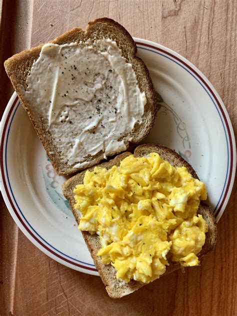 Scrambled Egg And Mayo Sandwich Cookingbites Cooking Forum