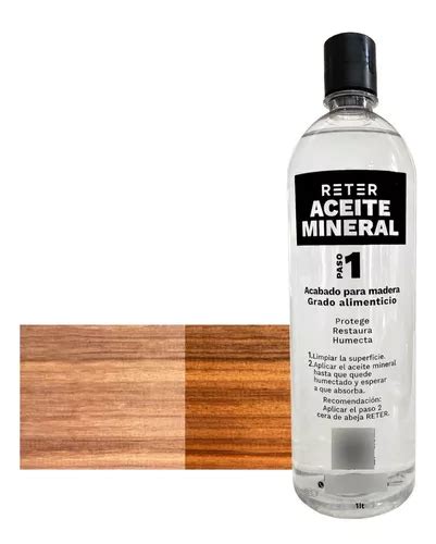 Aceite Mineral Grado Comestible Para Madera Litro En Venta En