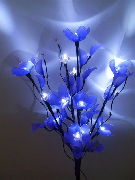 Handmade flower bouquet light . LED light flower Flower