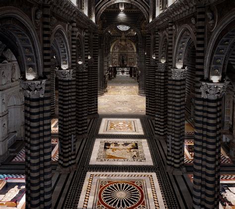 Nuova Straordinaria Scopertura Del Pavimento Del Duomo Di Siena