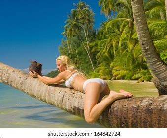 Idyllic Holiday Hot Blonde Stock Photo 164842724 Shutterstock