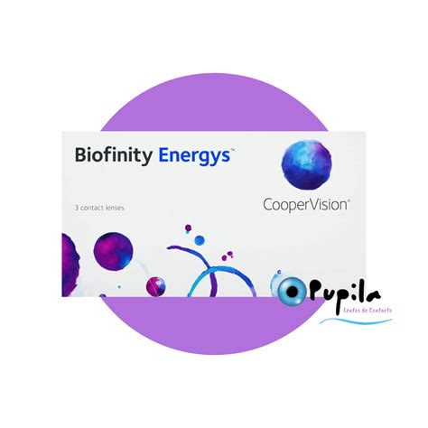 Biofinity Energys 3 Lentes Lentes Pupila