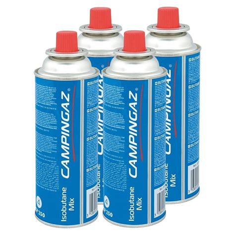 Campingaz Isobutane Mix Lot de 4 cartouches de gaz à valve CP 250