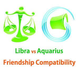 Libra and Aquarius Friendship Compatibility