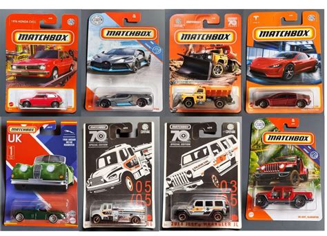 Hot Wheels Matchbox 1976 Honda CVCC Red 2018 Bugatti Divo Plow Master 6000 Tesla Roadster UK