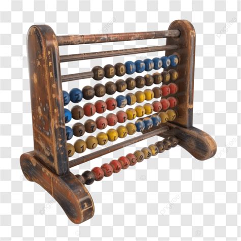 Chinese Abacus An Early Counting Device Used For Calculations