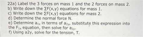 Solved 22. An object of mass m1=5.00 kg placed AMT on a | Chegg.com 