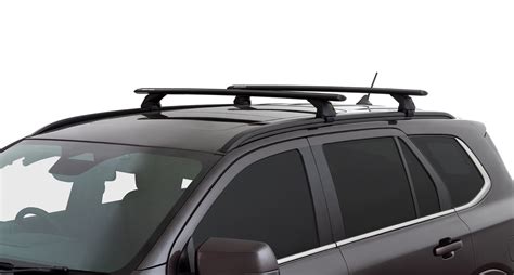 Kia Sportage 2021on With Flush Rails Rhino Rack RX200 Black Bars Pr