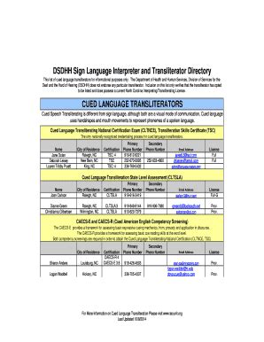 Fillable Online Ncdhhs Dsdhhs Sex Form Fax Email Print PdfFiller