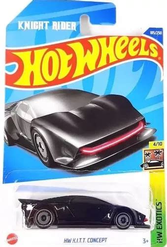 Hot Wheels Kinight Rider Hw Kitt Concept MercadoLivre