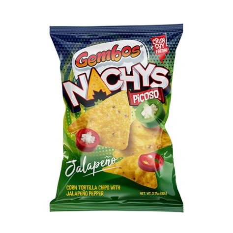 Gembos Nachys Picoso Jalapeño 90g De Mi País Catálogo