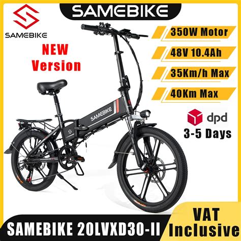 SAMEBIKE Bicicleta Eléctrica 20LVXD30 II Original versión actualizada