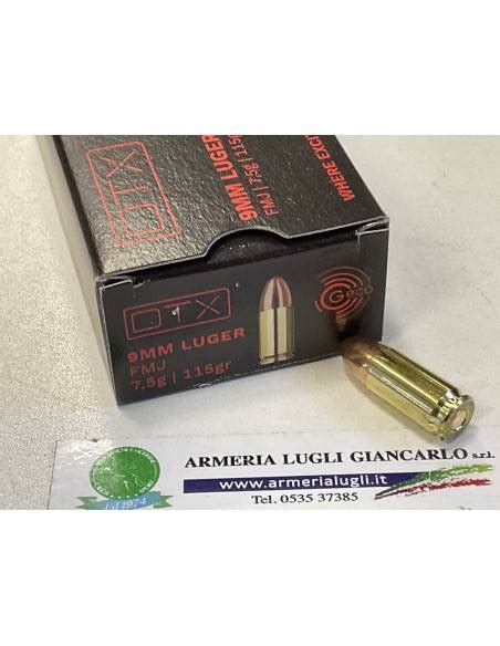 Colpi Geco Dtx 9 Mm Luger 125 Grani