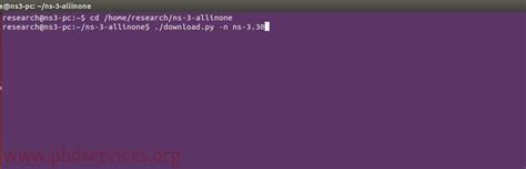 Overview of Installing Ns3