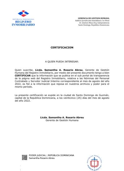 Certificacion A Quien Pueda Interesar