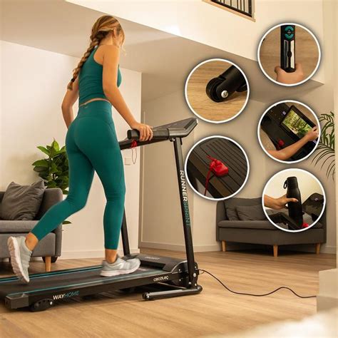 Drumfit Wayhome Runner Sprint Tapis Roulant Pieghevole Cecotec