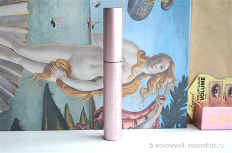 Тушь для ресниц Too Faced Better Than Sex Mascara black Отзывы покупателей Косметиста
