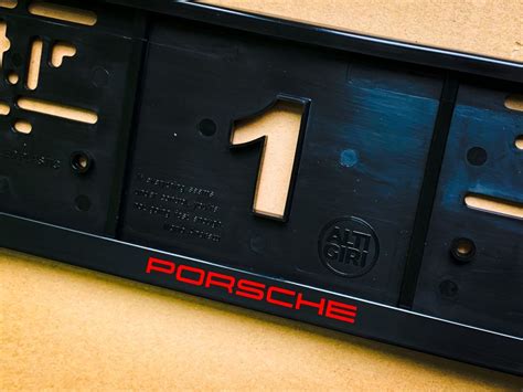 Рамки за номер Порше 911 турбо Кайен ГТС карера 997 4S Porsche 991 FF ...