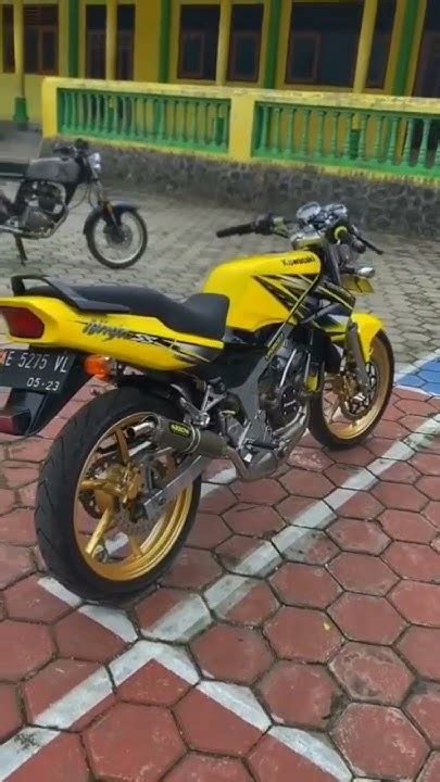 modifikasi ninja ss kuning - YouTube 