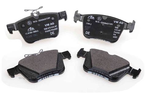 Audi Rear Brake Pads 5Q0698451AD - Audi Parts Direct