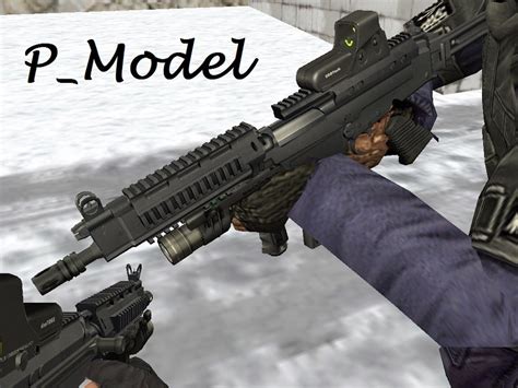 DS Arms SA58 OSW On Nexon S K1A Maverick Counter Strike Online Mods