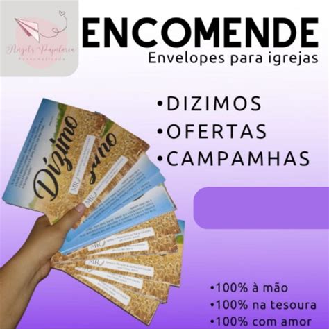 Envelopes Para Igrejas Elo7 Produtos Especiais