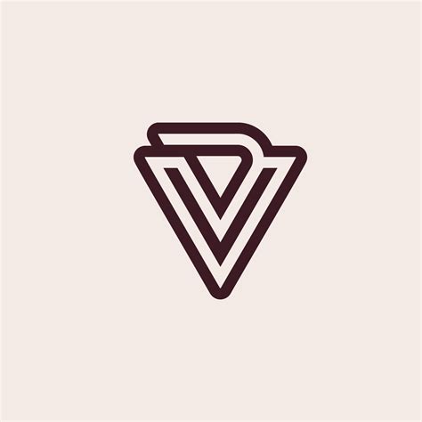 Letter DV or VD logo 31982193 Vector Art at Vecteezy