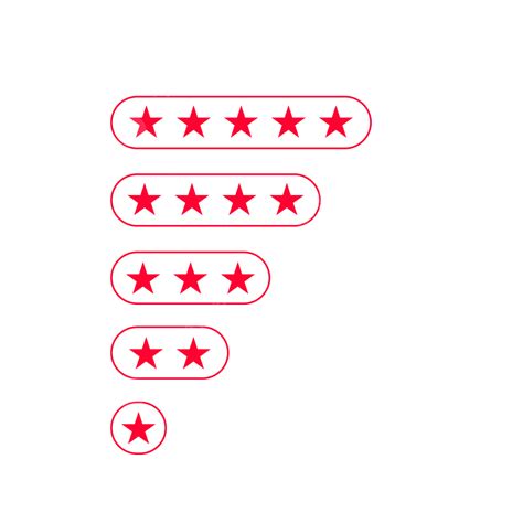 Five Star Rating Vector Feedback Review And Rate Us Concept Rating