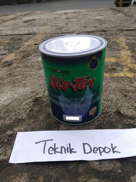 Jual Cat Pacific Paint Glotex Cat Besi Cat Kayu Batik Green 459 1 Kg