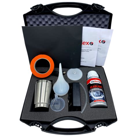 HEADLIGHT RESTORATION KIT - RADEX