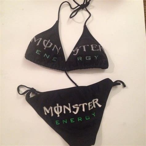 Monster Energy Drink Bikini Extra Large Bikinis Monster Energy