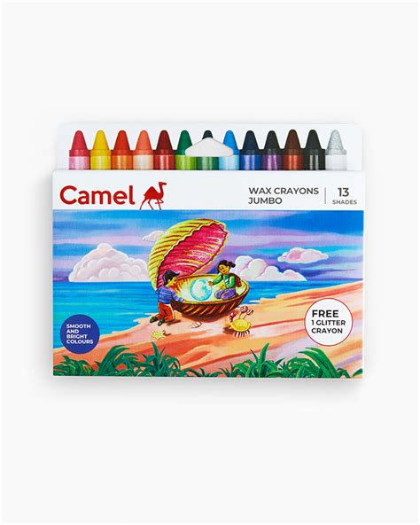 Buy Camel Crayons Assorted Pack Of Shades Jumbo Online In India