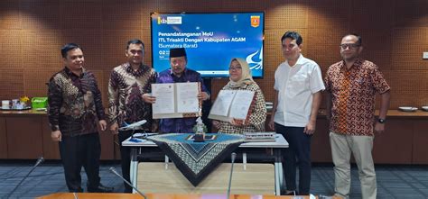 Pemkab Agam Dan Itl Trisakti Jakarta Teken Mou Peningkatan Dan