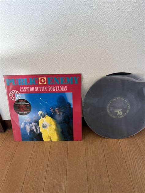 Yahooオークション Lpレコード Public Enemy Cant Do Nuttin For Ya