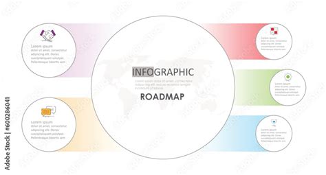 Vektorová Grafika „infographic Mindmap Chart Project Diagram Chart