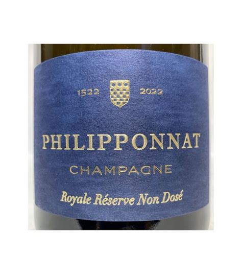 Philipponnat Royale Reserve Brut Non Dose :: Bubbly Dry