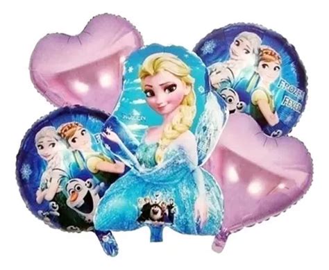 Globos Frozen Pack Globos Metalizados Latex Frozen Cotillon Cuotas