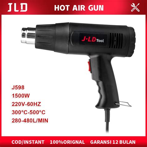 Jual JLD Hot Air Gun Mesin Pemanas Pistol Angin Panas 1500w Dryer Heat Solder Thermal Heat Gun 2